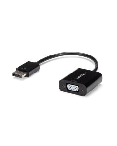 StarTech.com DisplayPort to VGA Adapter - Active DP to VGA Converter - 1080p Video - DP/DP++ Source to VGA Monitor Cable Adapter - DP to VGA Adapter Dongle Digital to Analog - DP 1.2 to VGA