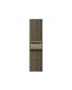 Apple 41mm Sequoia/Orange Nike Sport Loop