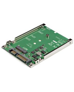 StarTech.com M.2 SATA SSD to 2.5in SATA Adapter - M.2 NGFF to SATA Converter - 7mm - Open-Frame Bracket - M2 Hard Drive Adapter