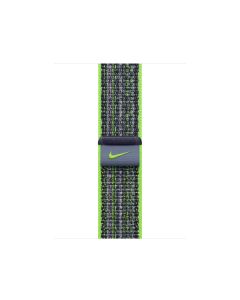 Apple 41mm Bright Green/Blue Nike Sport Loop