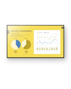 Sony FW-65EZ20L Signage Display Digital signage flat panel 165.1 cm (65") LCD Wi-Fi 350 cd/m² 4K Ultra HD Black Android 16/7