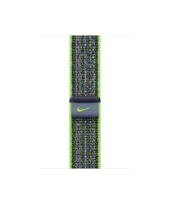 Apple 45mm Bright Green/Blue Nike Sport Loop