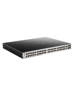 D-Link DGS-3130-54PS Managed L3 Gigabit Ethernet (10/100/1000) Power over Ethernet (PoE) Black, Grey