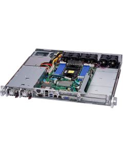 Supermicro SYS-111E-FDWTR server barebone Intel C741 LGA 4677 (Socket E) Rack (1U) Silver