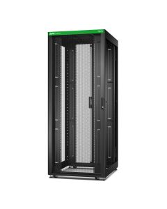 APC Easy Rack, 42U, Black, With Roof, Castors, Feet, 4 Brackets, and Bottom, No Side Panels, 1991H x 800W x 1000D mm