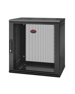 APC NetShelter 12U Wallmount Rack Enclosure Cabinet Single Hinged Switch Depth