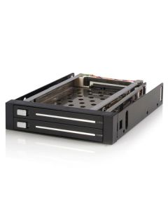 StarTech.com 2 Drive 2.5in Trayless Hot Swap SATA Mobile Rack Backplane