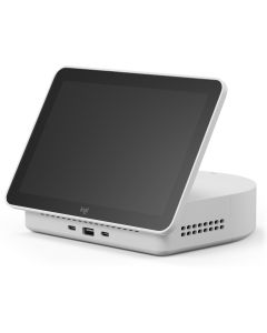 Logitech Logi Dock Flex 20.3 cm (8") 1280 x 800 pixels IPS 802.11a, 802.11b, 802.11g, Wi-Fi 4 (802.11n), Wi-Fi 5 (802.11ac) White Bluetooth