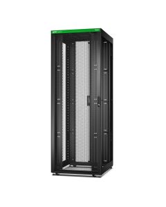 APC Easy Rack, 48U, Black, With Roof, Castors, Feet, 4 Brackets, and Bottom, No Side Panels, 2258H x 800W x 1000D mm