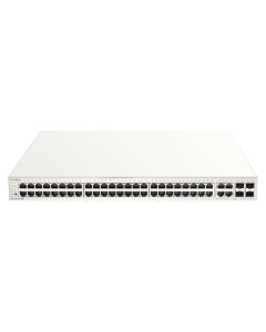 D-Link 52-Port Gigabit PoE+ Nuclias Smart Managed Switch including 4x 1G Combo Ports, 370W