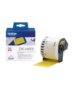 Brother DK-44605 printer label Yellow