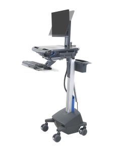 Ergotron STYLEVIEW CART LCD PIVOT LiFe POWERED, UK (dark grey)