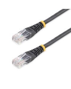 StarTech.com Cat5e Patch Cable with Molded RJ45 Connectors - 15 m - Black