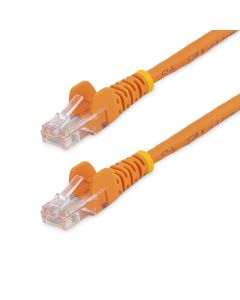 StarTech.com Cat5e Patch Cable with Snagless RJ45 Connectors - 3m, Orange
