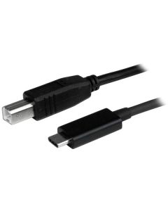 StarTech.com USB-C to USB-B Cable - M/M - 1m (3ft) - USB 2.0