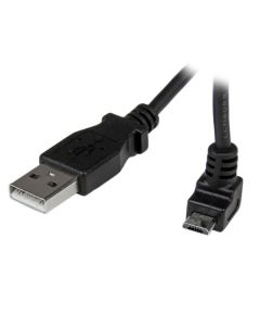 StarTech.com 2m Micro USB Cable - A to Up Angle Micro B