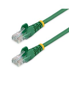 StarTech.com Cat5e Ethernet Patch Cable with Snagless RJ45 Connectors - 5 m, Green