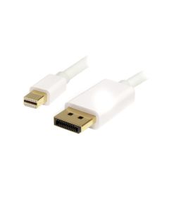 StarTech.com 2m (6ft) Mini DisplayPort to DisplayPort 1.2 Cable - 4K x 2K UHD Mini DisplayPort to DisplayPort Adapter Cable - Mini DP to DP Cable for Monitor - mDP to DP Converter Cord