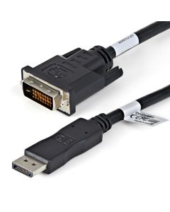 StarTech.com 10-Pack 6ft DisplayPort to DVI Cable - DisplayPort 1.2 to DVI-D Video Adapter Cable - 1080p - Passive DP++ to DVI Monitor Converter Cable - DP to DVI Digital Display - M/M