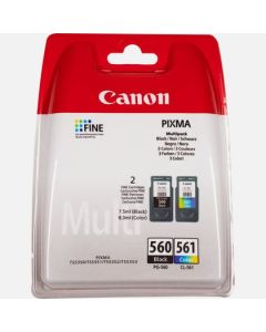 Canon PG-560 / CL-561 ink cartridge 2 pc(s) Original Standard Yield Black, Cyan, Magenta, Yellow