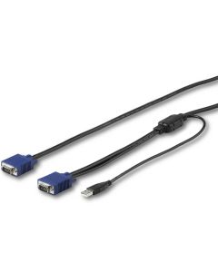 StarTech.com 15 ft. (4.6 m) USB KVM Cable for Rackmount Consoles