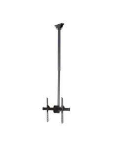 StarTech.com TV Ceiling Mount - Full-Motion Universal Hanging Single Screen Mount with Adjustable Telescopic Pole - Tilt / Swivel - VESA Bracket for 32”-75" Displays