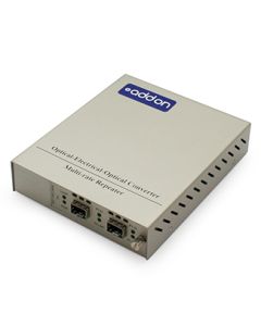 AddOn Networks ADD-MCC10G2SFP-SK network media converter 10000 Mbit/s White