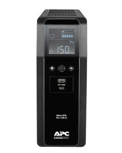 APC Back-UPS Pro, 1600VA/960W, Tower, 230V, 8x IEC C13 outlets, Sine Wave, AVR, USB Type A + C ports, LCD, User Replaceable Battery