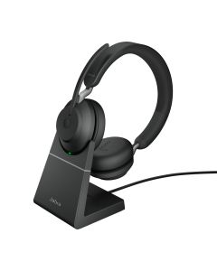 Jabra Evolve2 65 USB-C Black UC Chrg stand Stereo