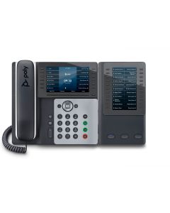 Poly Edge E550 IP Phone and PoE-enabled