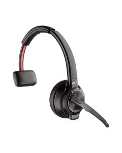 HP Poly Savi 8210 Monaural DECT 1880-1900 MHz Top +Charging Cradle