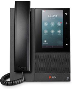 Poly CCX 505 Business Media Phone with Open SIP and PoE-enabled