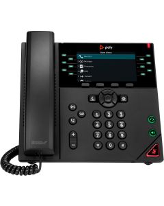 Poly VVX 450 12-Line IP Phone and PoE-enabled