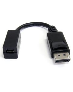 StarTech.com 6in (15cm) DisplayPort to Mini DisplayPort Cable - 4K x 2K UHD Video - DisplayPort Male to Mini DisplayPort Female Adapter Cable - DP Computer to mDP 1.2 Monitor Extension Cable