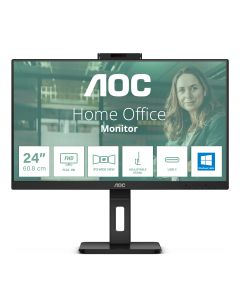 AOC 24P3CW computer monitor 60.5 cm (23.8") 1920 x 1080 pixels Full HD LED Black