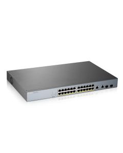 Zyxel GS1350-26HP Managed L2 Gigabit Ethernet (10/100/1000) Power over Ethernet (PoE) Grey