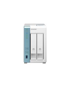QNAP TS-233 NAS/storage server Tower ARM Cortex-A55 2 GB 0 TB QNAP QTS White