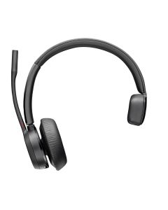 HP Poly Voyager 4310 UC Monaural Headset +BT700 USB-A Adapter +Charging Stand
