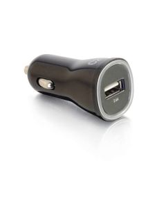 C2G 1-Port USB Car Charger, 2.4A Output