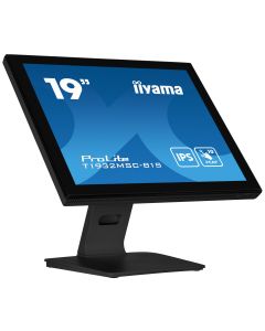 iiyama ProLite T1932MSC-B1S computer monitor 48.3 cm (19") 1280 x 1024 pixels Full HD LED Touchscreen Tabletop Black