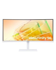 Samsung LS34C650TAU Computer Monitor 86.4 cm (34") 3440 x 1440 pixels 4K Ultra HD LED White