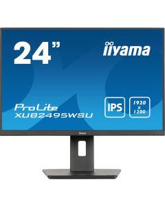iiyama ProLite XUB2495WSU-B7 computer monitor 61 cm (24") 1920 x 1200 pixels 4K Ultra HD LED Black