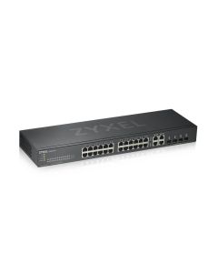 Zyxel GS1920-24V2 Managed Gigabit Ethernet (10/100/1000) Black