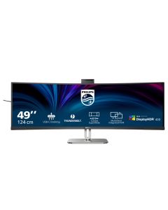 Philips 49B2U6903CH/00 computer monitor 124.5 cm (49") 5120 x 1440 pixels Dual QHD LCD Grey
