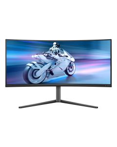 Philips Evnia 34M2C6500/00 computer monitor 86.4 cm (34") 3440 x 1440 pixels Wide Quad HD QD-OLED Grey
