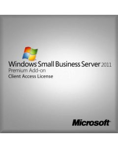 HPE Windows Small Business Server 2011 Premium Add-On 5 license(s) Multilingual