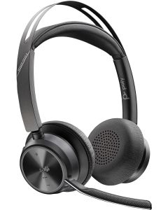 POLY Voyager Focus 2 Microsoft Teams Certified USB-C-C Headset +USB-C/A Adapter