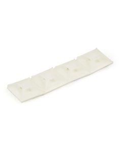 StarTech.com 100 Pack Cable Tie Mounts with Adhesive Tape for 0.13 in. (3.2 mm) Wide Ties - Nylon/Plastic Zip Tie Mounts - Electrical/Network Cable Wrap Mounts / 94V-2 Fire & UL Rated TAA