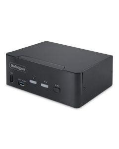 StarTech.com 2-Port Dual-Monitor DP 1.4 KVM switch