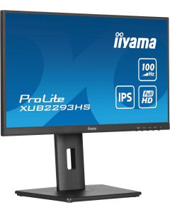 iiyama ProLite XUB2293HS-B6 computer monitor 54.6 cm (21.5") 1920 x 1080 pixels Full HD LED Black